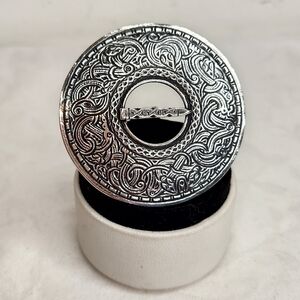 Snorre Silver Viking Serpent Pendant Brooch